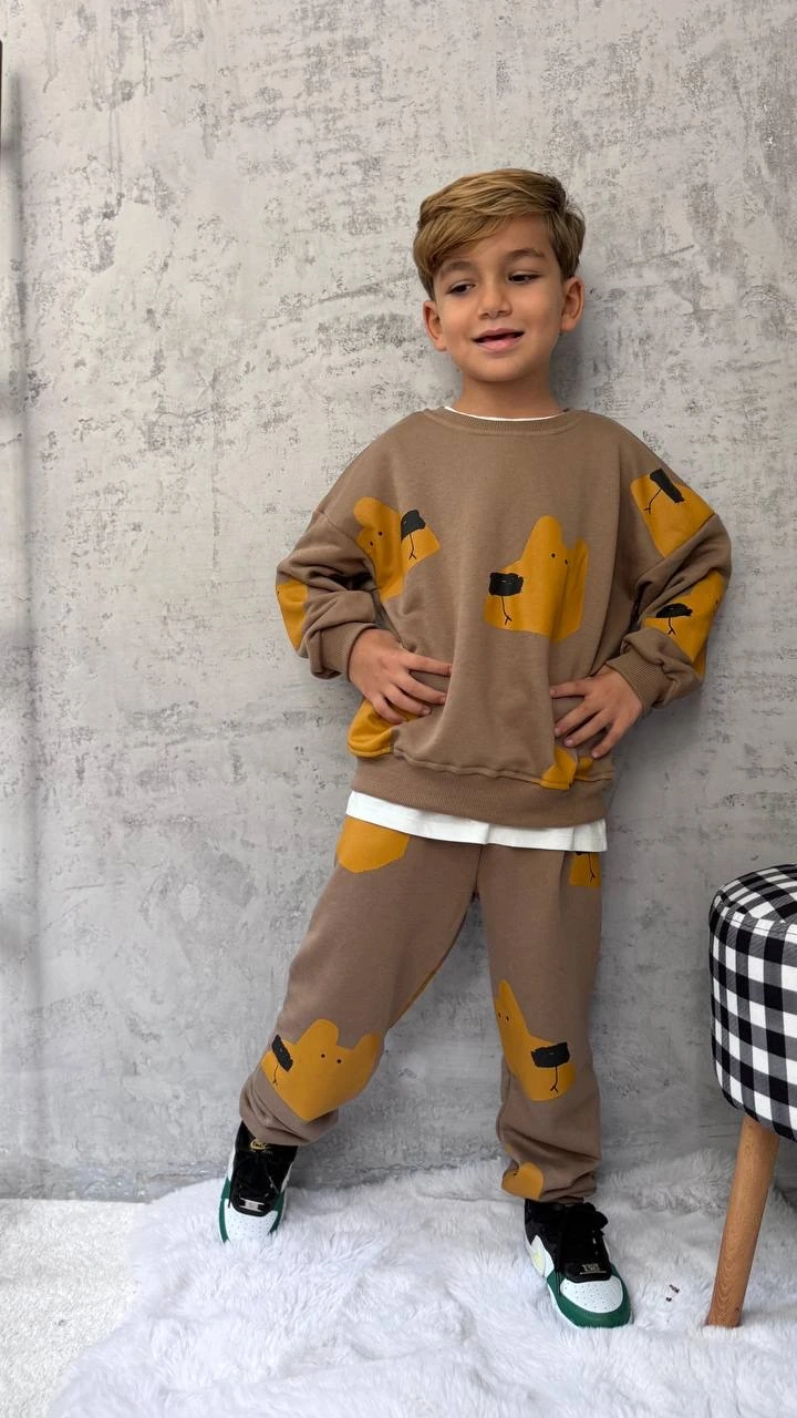 KÖPEK DESENLİ TAKIM