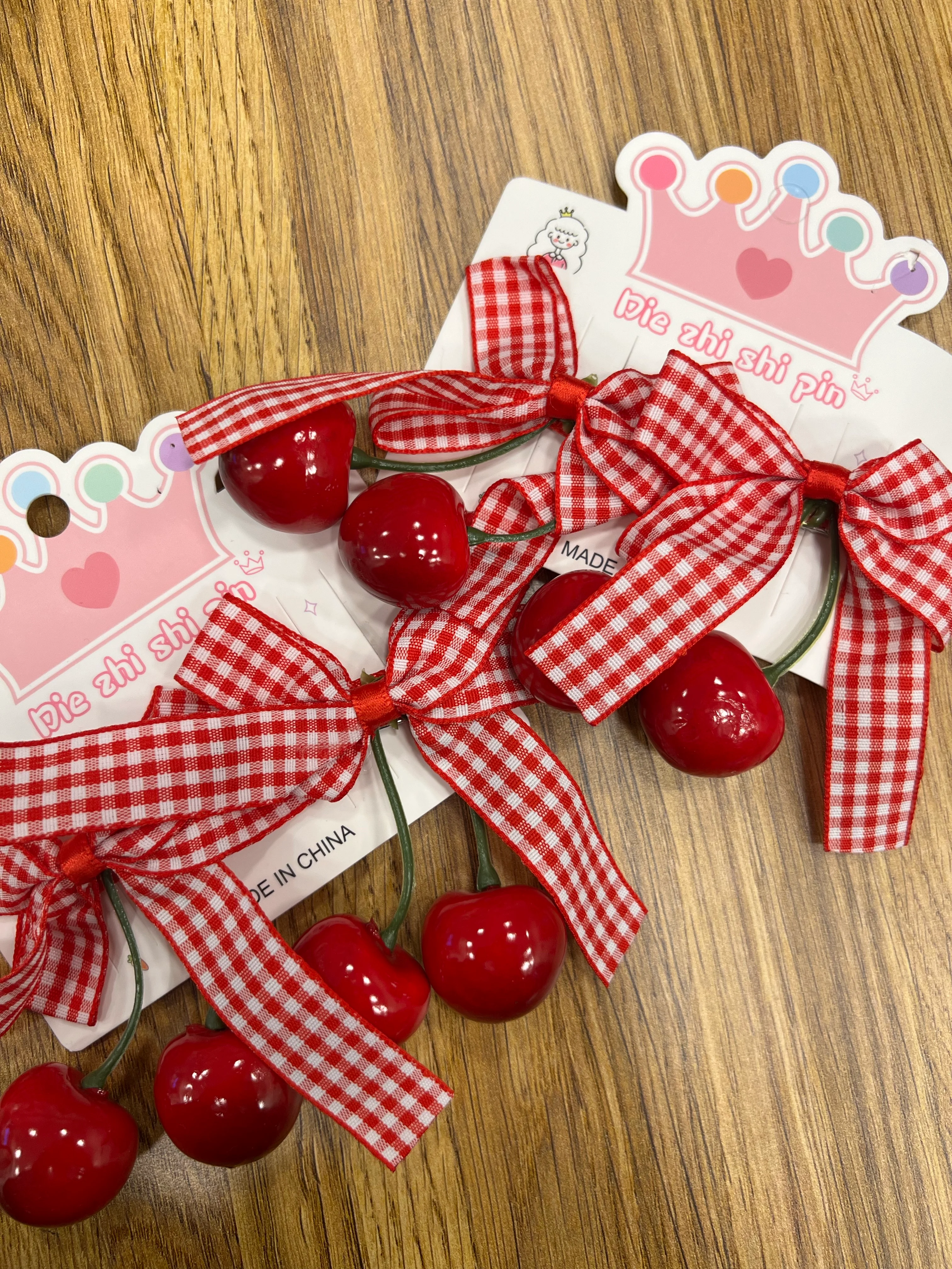 Salkım Kiraz Pens Toka 2’li