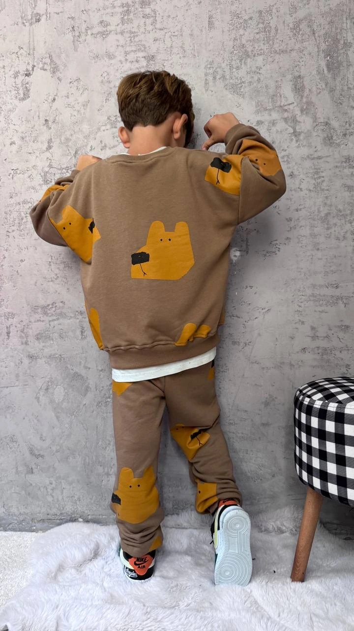 KÖPEK DESENLİ TAKIM