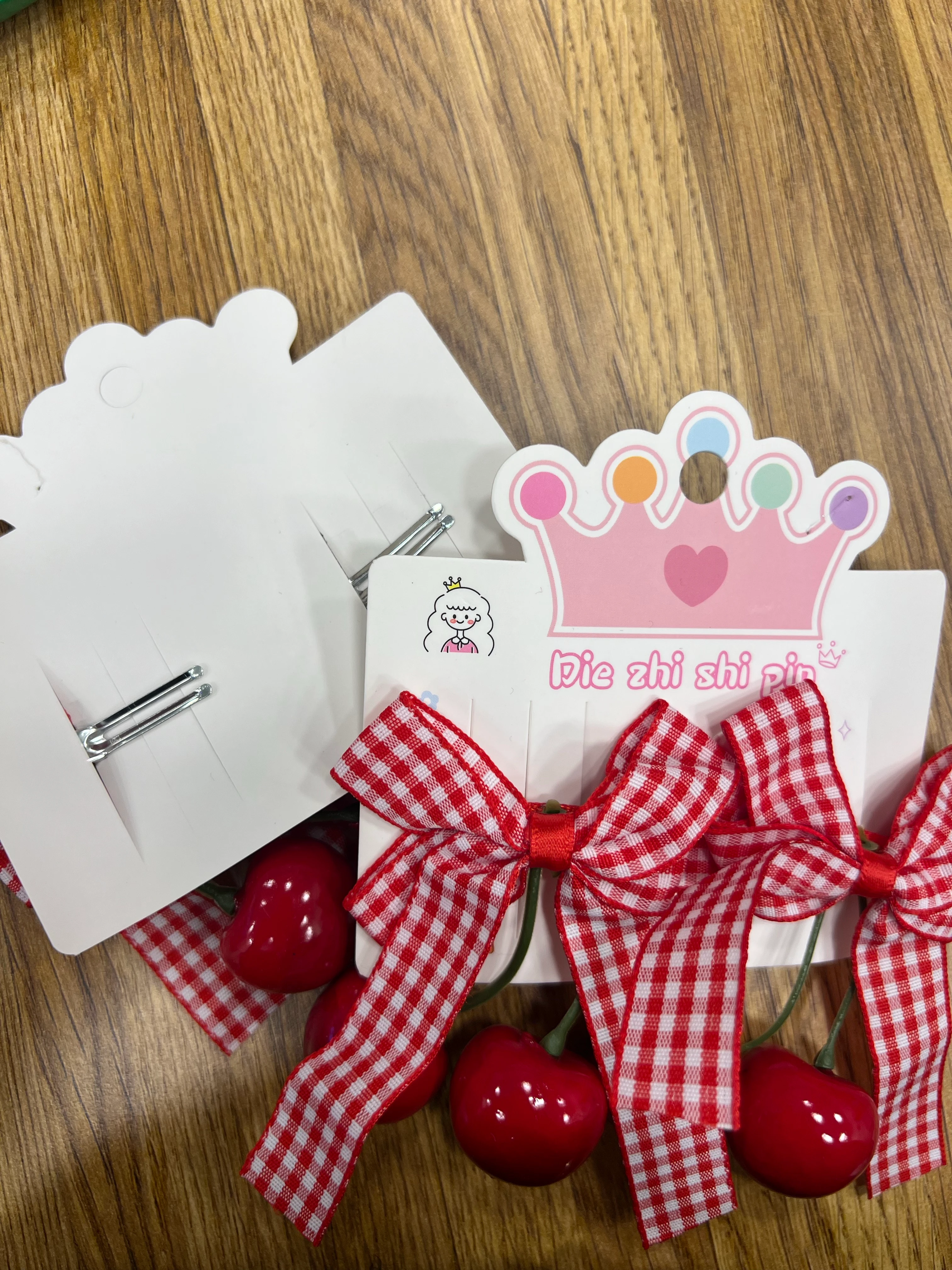 Salkım Kiraz Pens Toka 2’li