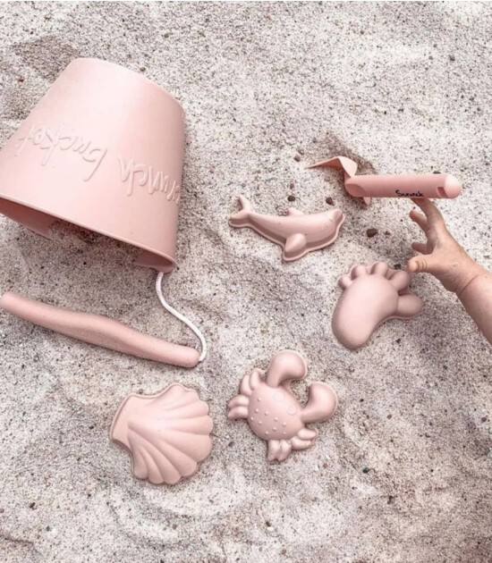 SCRUNCH SİLİKON KUM KALIBI PEMBE
