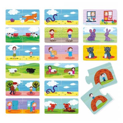 HEADU GAME OF OPPOSITES PUZZLE (3-6) YAŞ