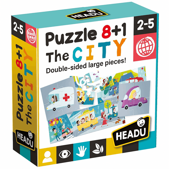 HEADU THE CITY PUZZLE 2+ YAŞ
