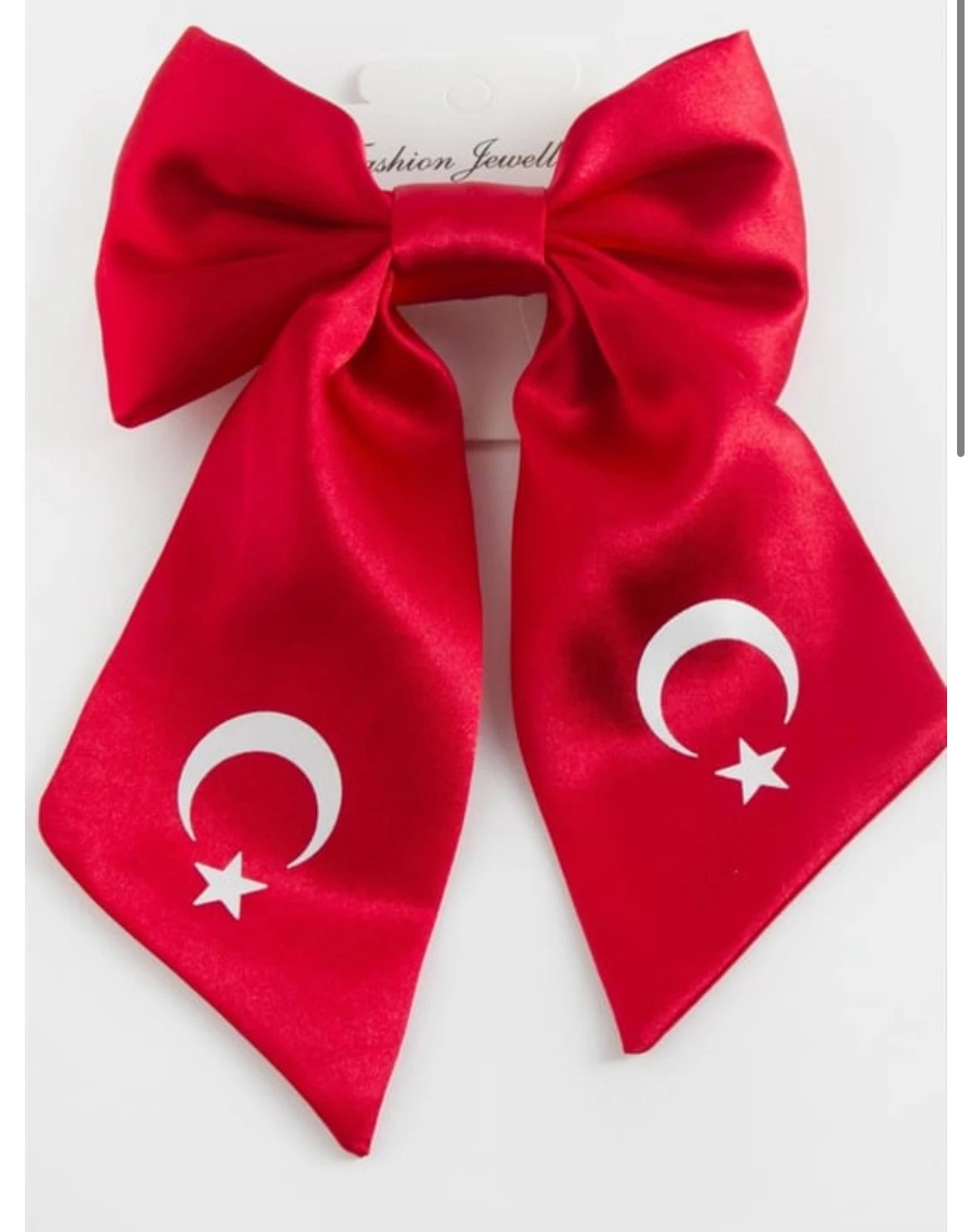 TÜRK BAYRAĞI DESENLİ TOKA