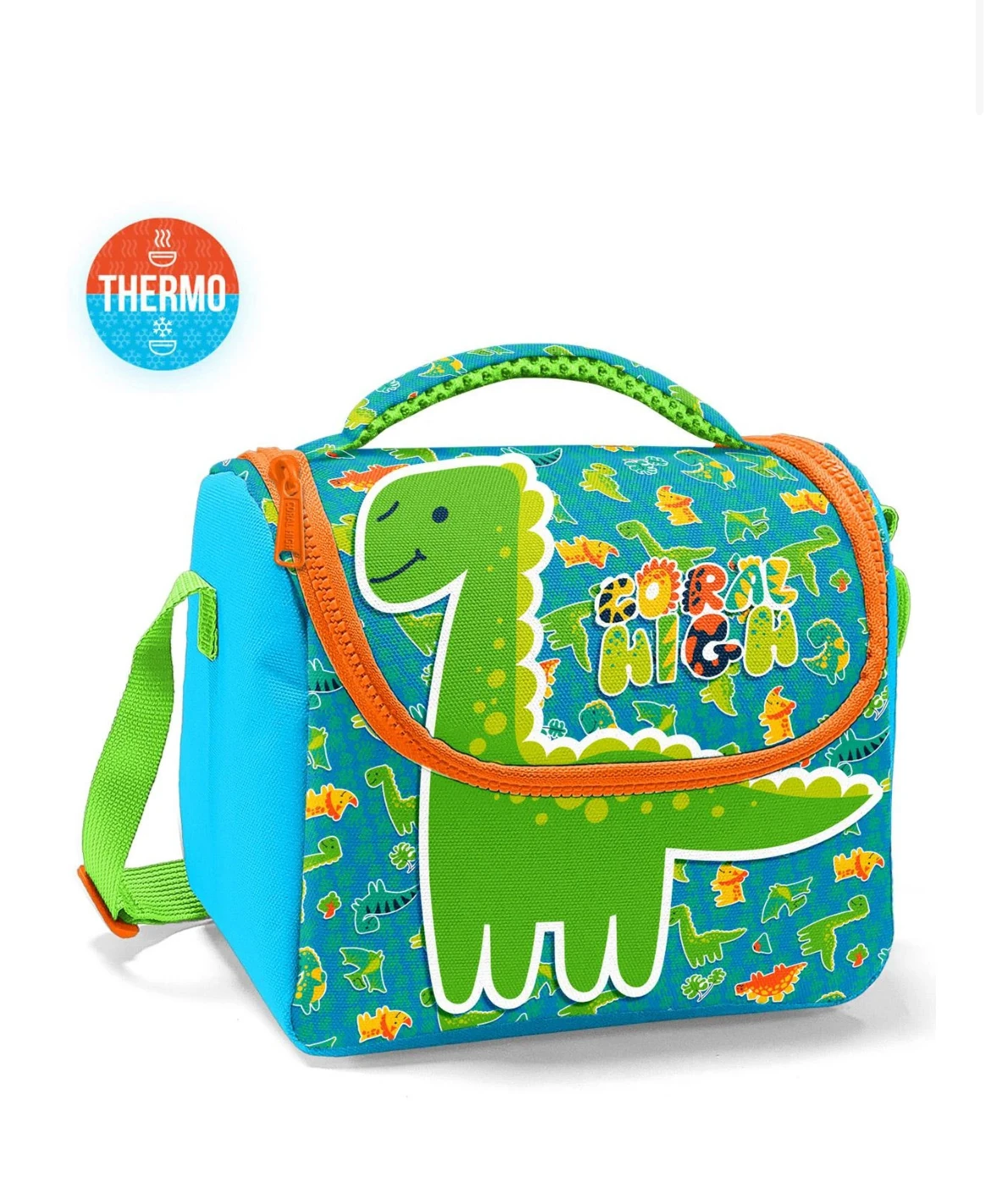 Coral High Dino Model 3’lü Kreş Boy Çanta Seti