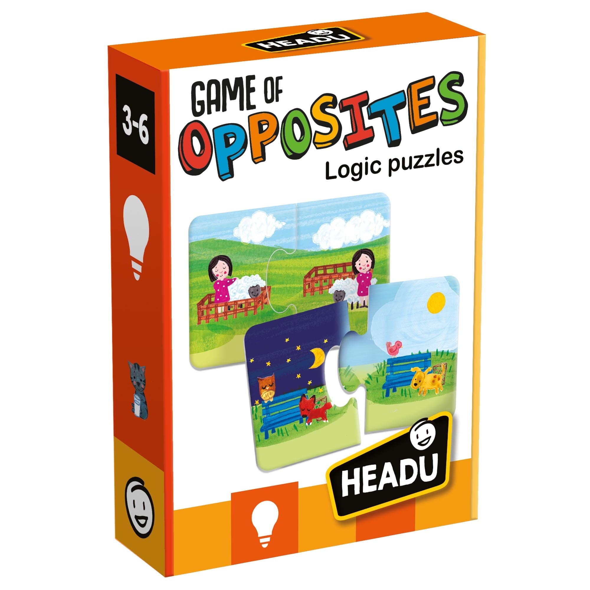 HEADU GAME OF OPPOSITES PUZZLE (3-6) YAŞ