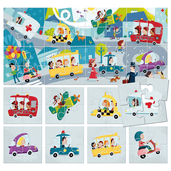 HEADU THE CITY PUZZLE 2+ YAŞ