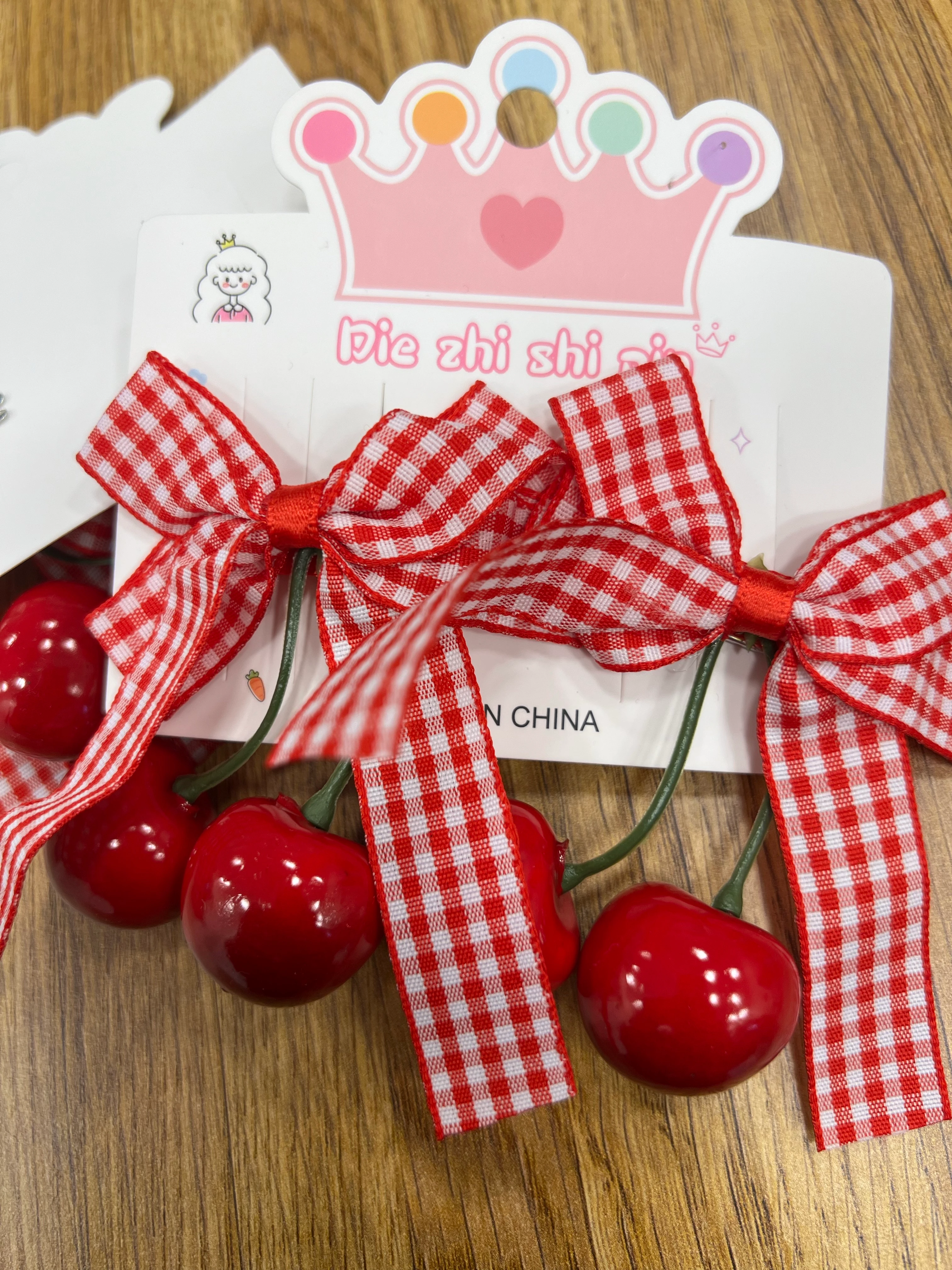 Salkım Kiraz Pens Toka 2’li