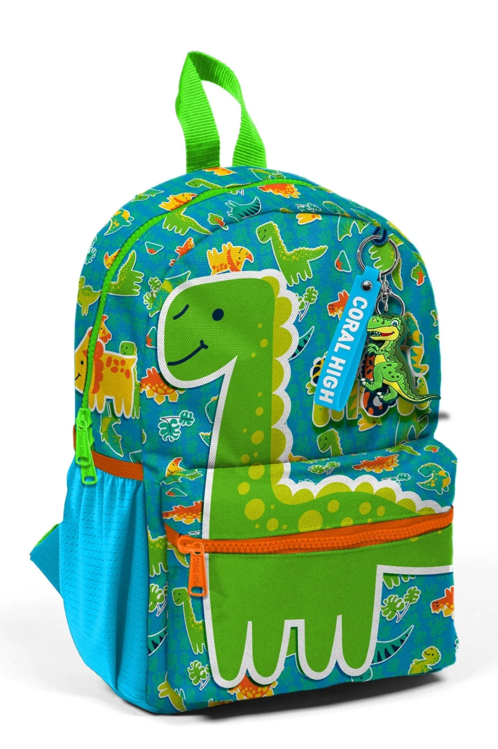 Coral High Dino Model 3’lü Kreş Boy Çanta Seti