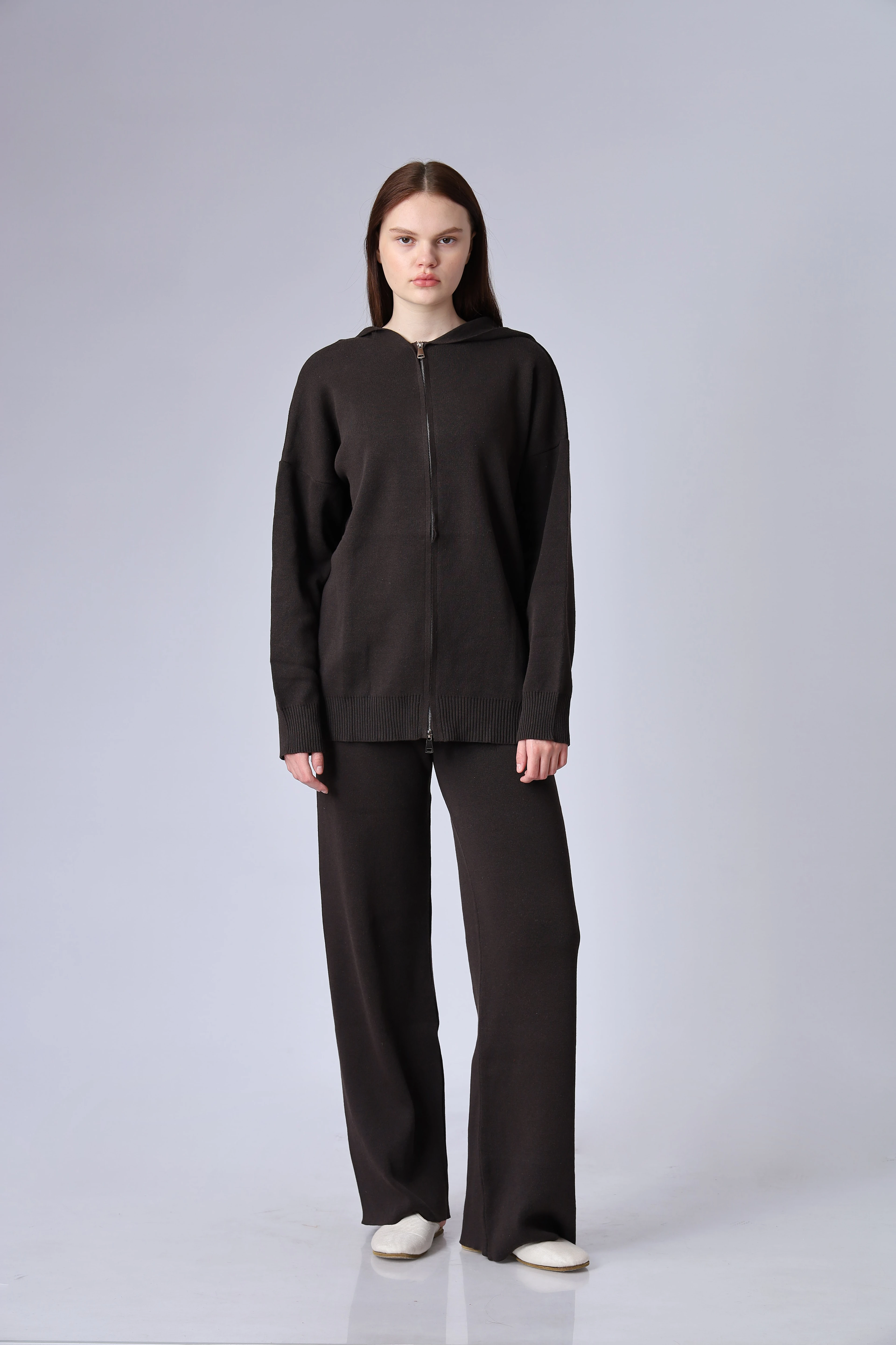 TRİKO TAKIM KAHVERENGİ