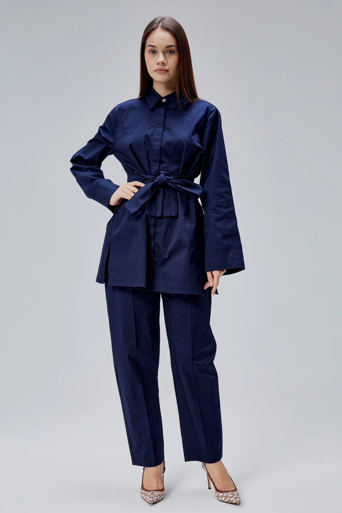 LACİVERT TRENÇ TAKIM