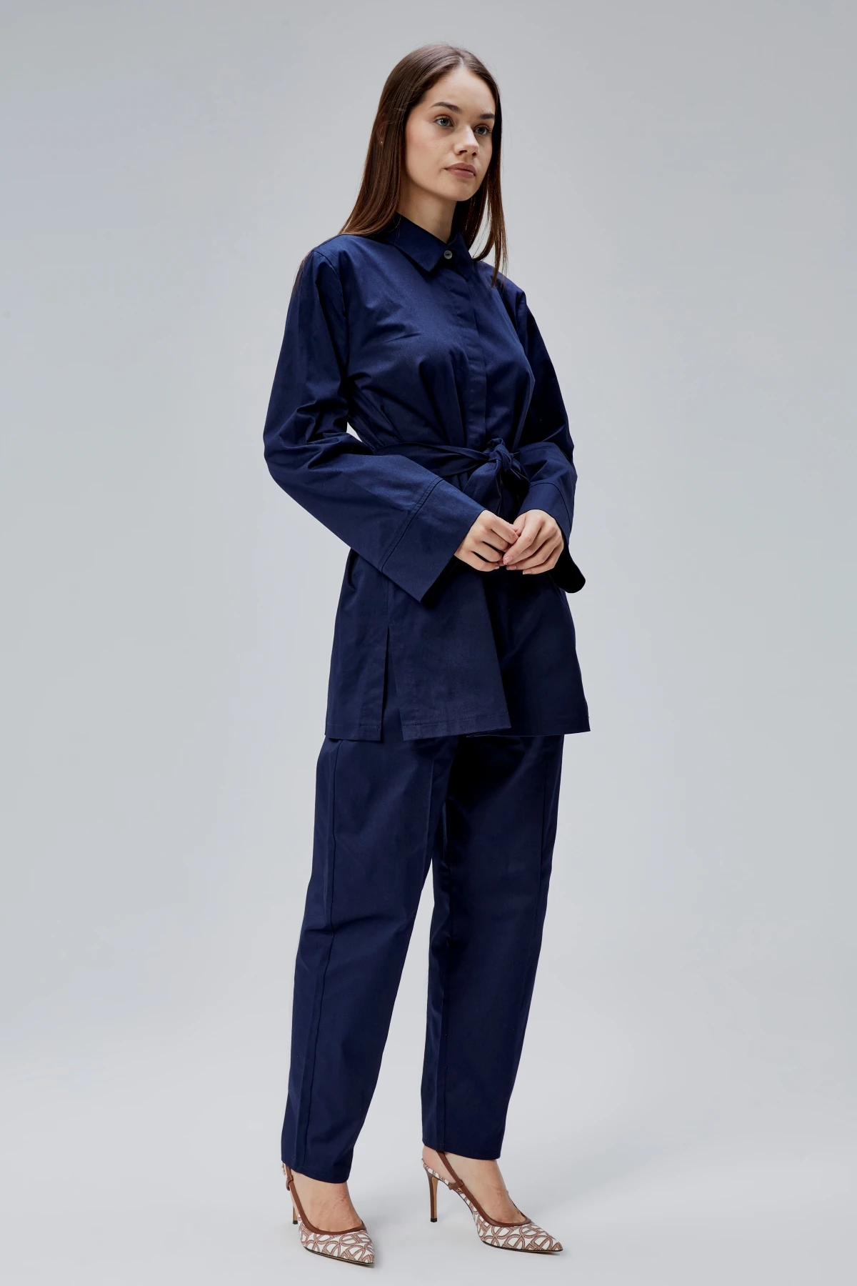 LACİVERT TRENÇ TAKIM