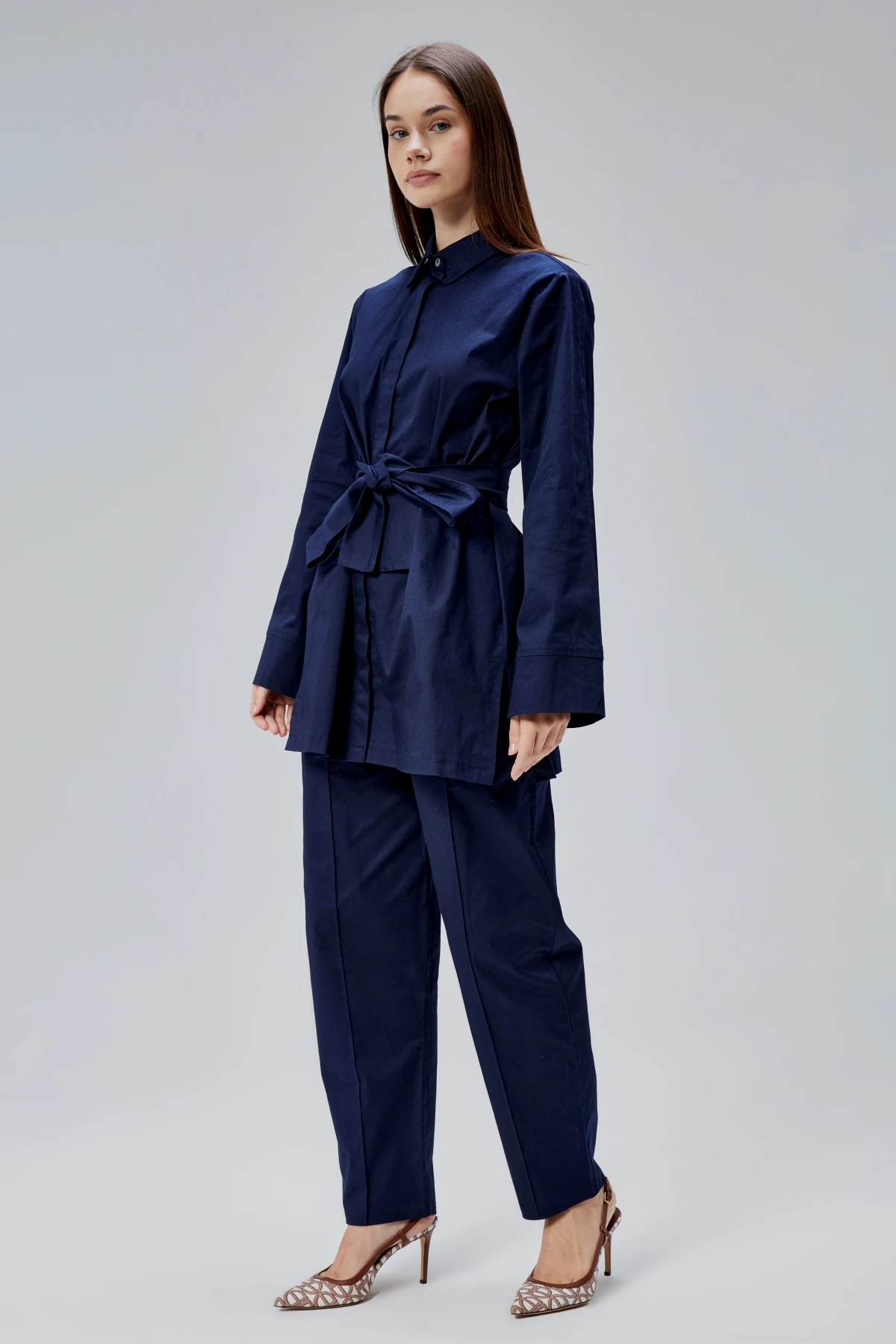 LACİVERT TRENÇ TAKIM