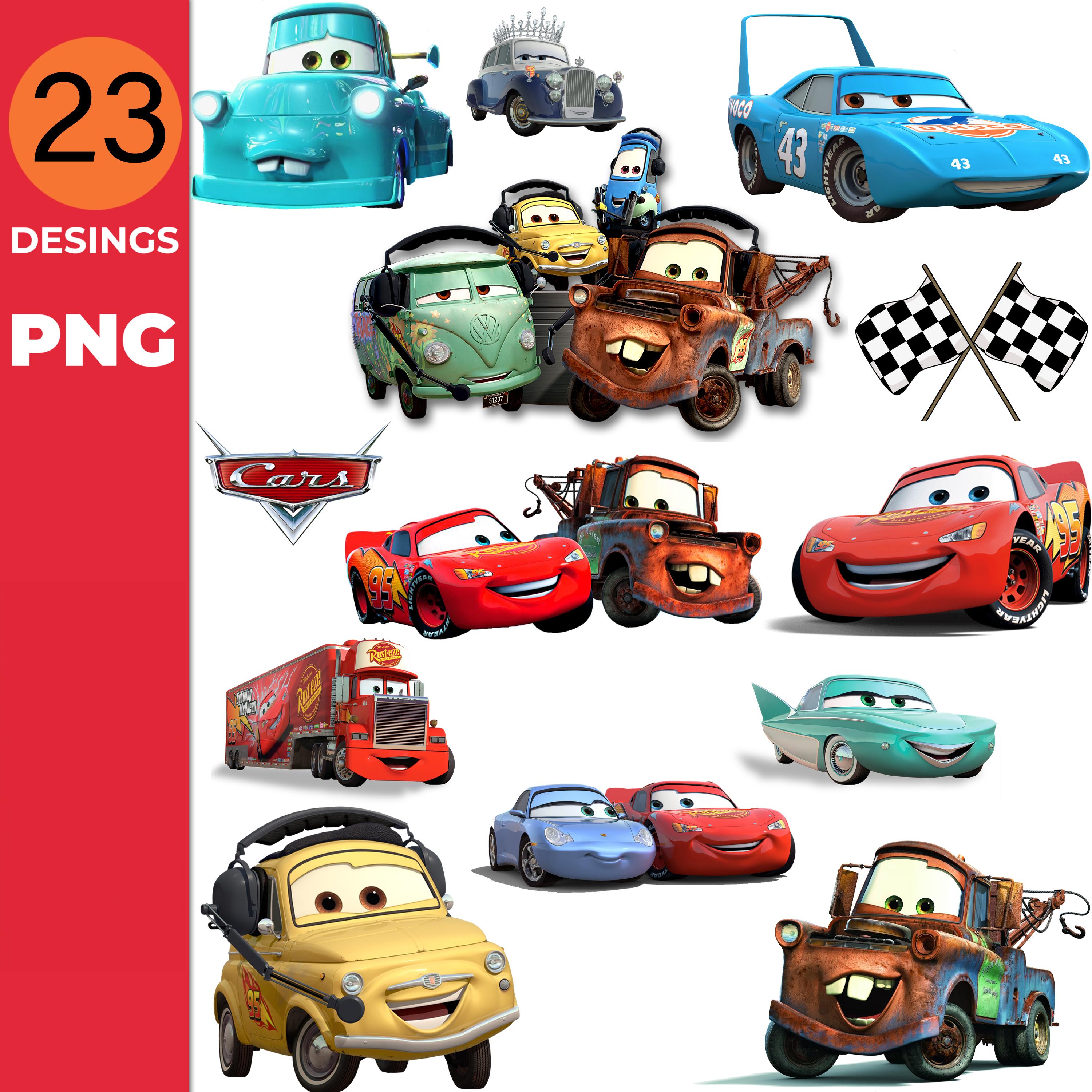 Cars Cliparts - Cars Birthday PNG