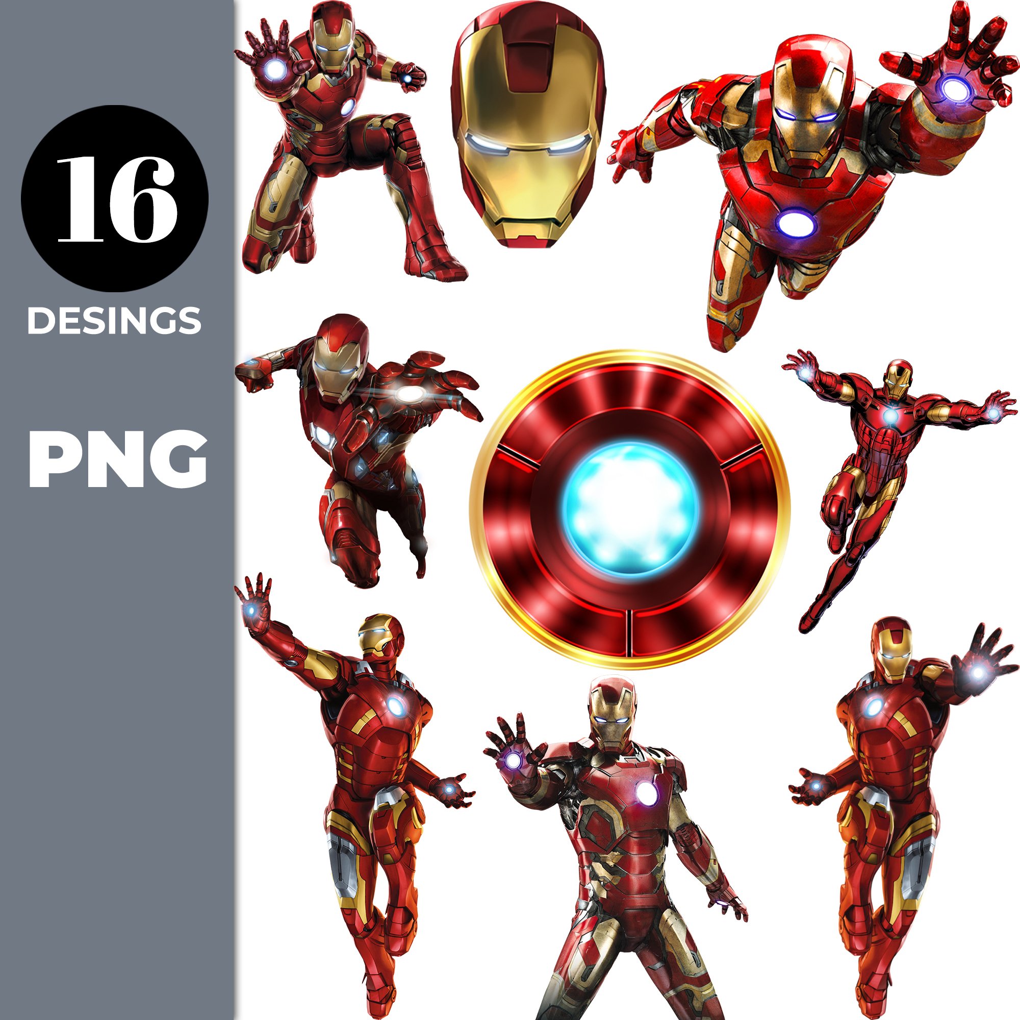 Iron Man Cliparts - Iron Man Birthday PNG