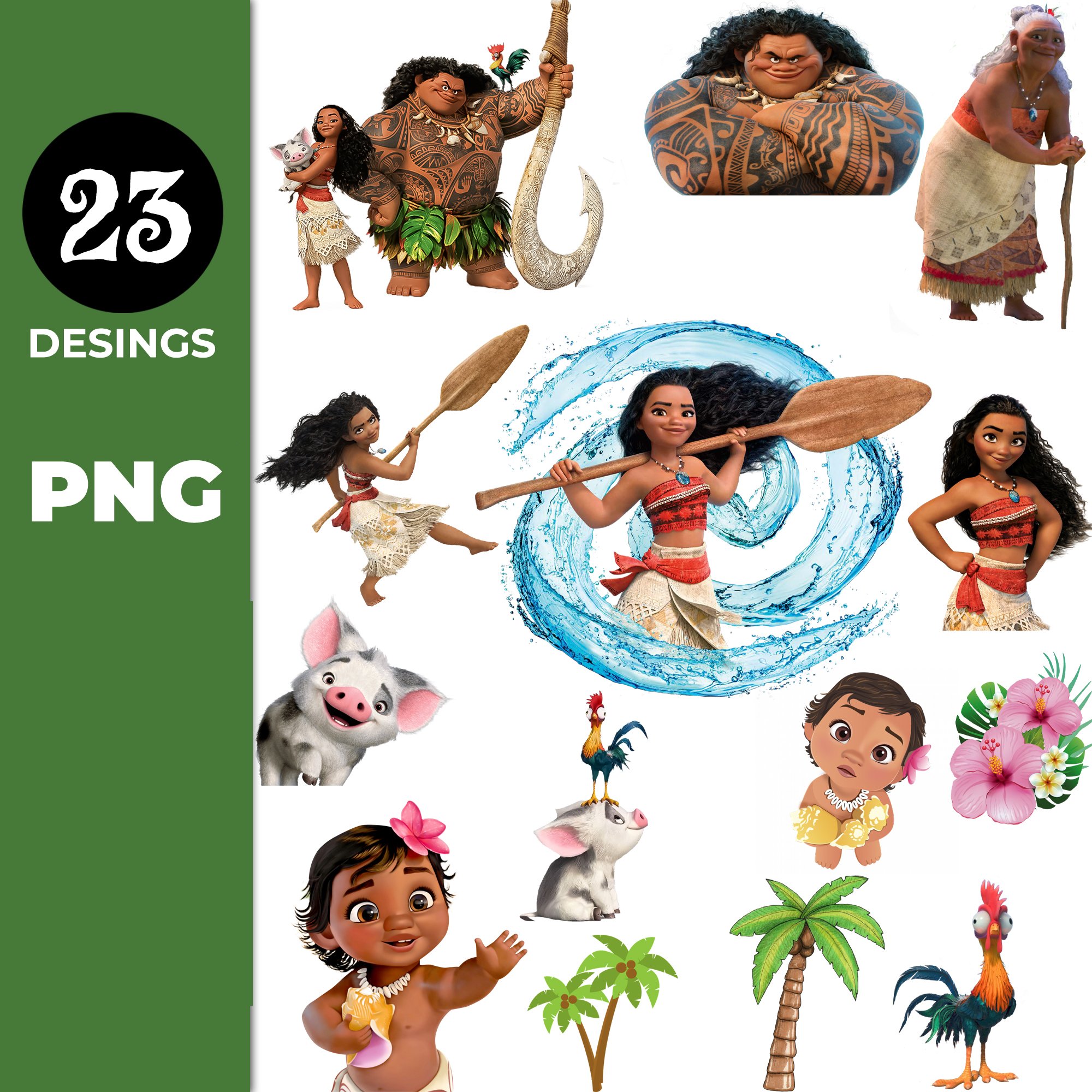 Moana Cliparts - Moana Birthday PNG