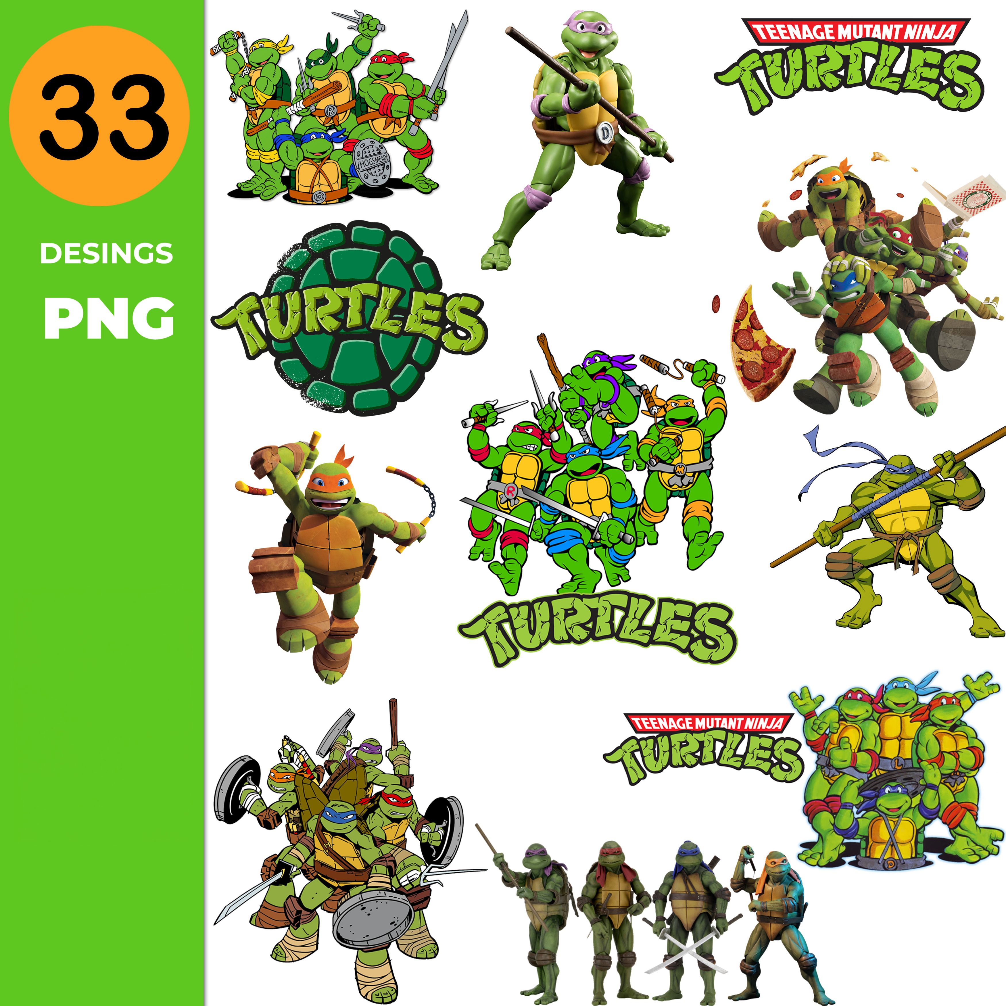 Ninja Turtles Cliparts - Ninja Turtles Birthday PNG