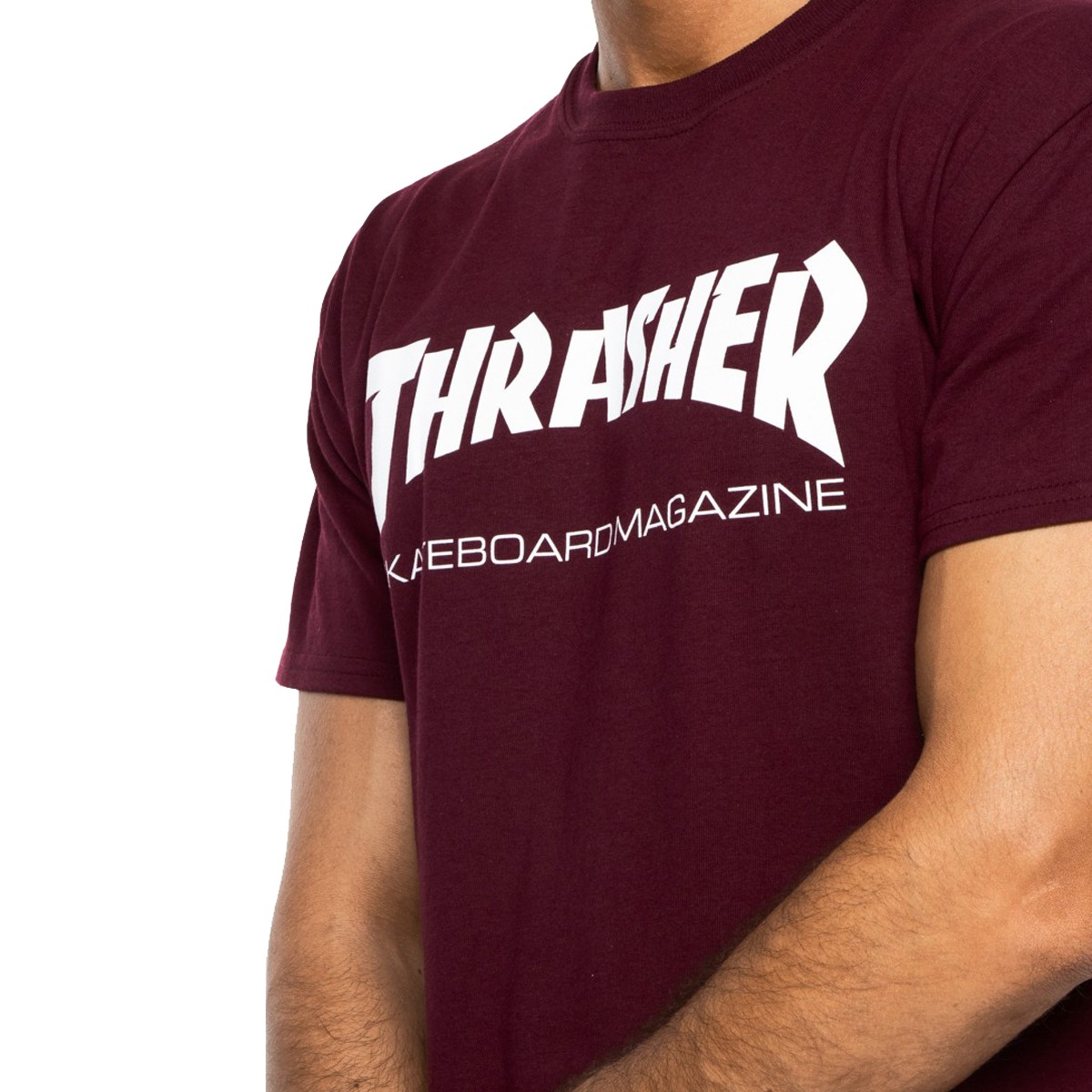 Thrasher Skate Mag Maroon T-Shirt 110295