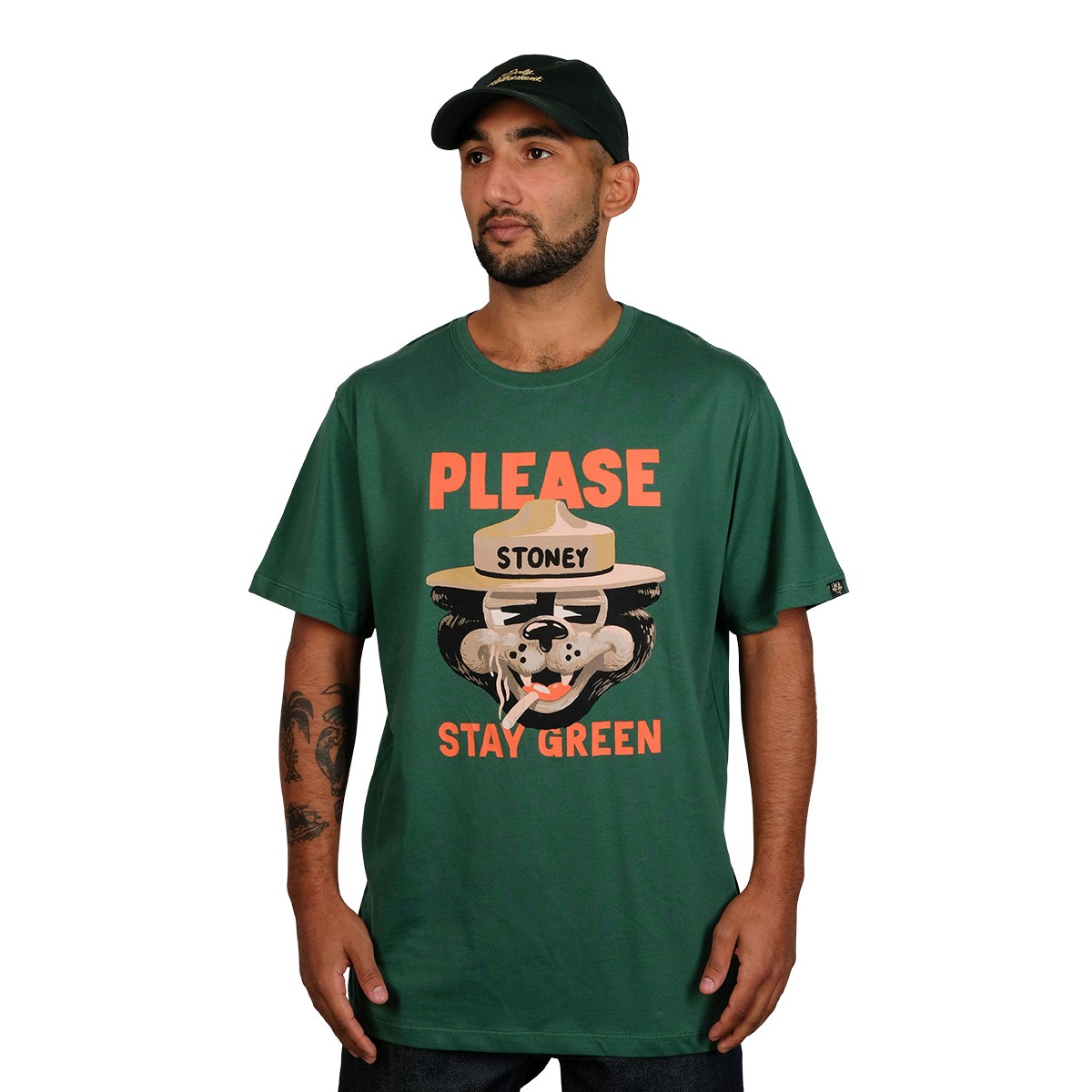 The Dudes Stay Green Duck T-Shirt 1005843