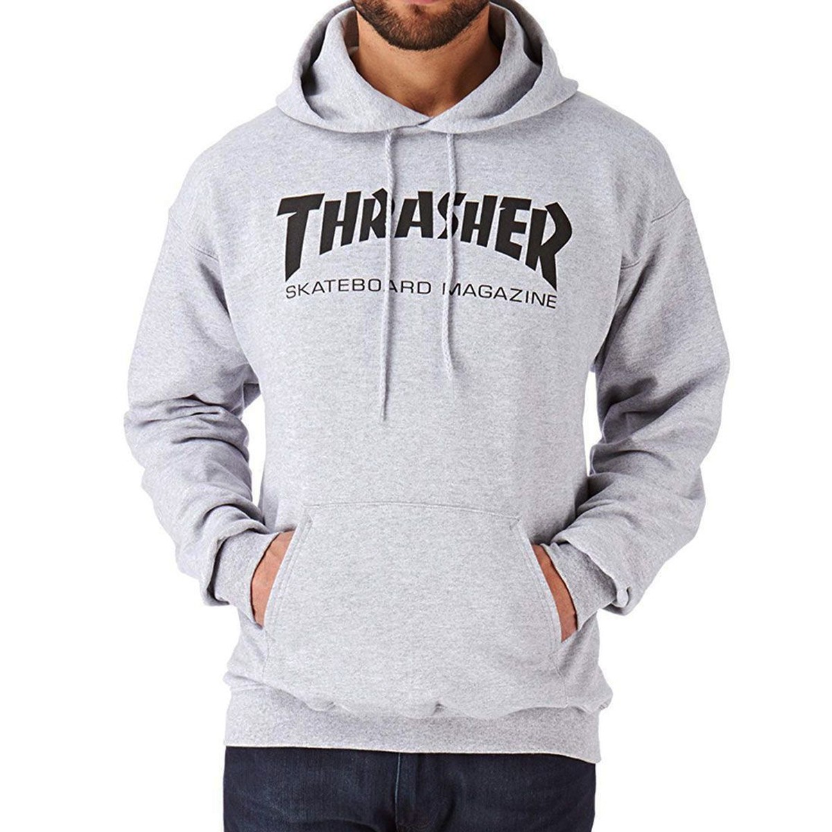 Thrasher Skate Mag Greymotled Hoodie Sweatshirt 113103