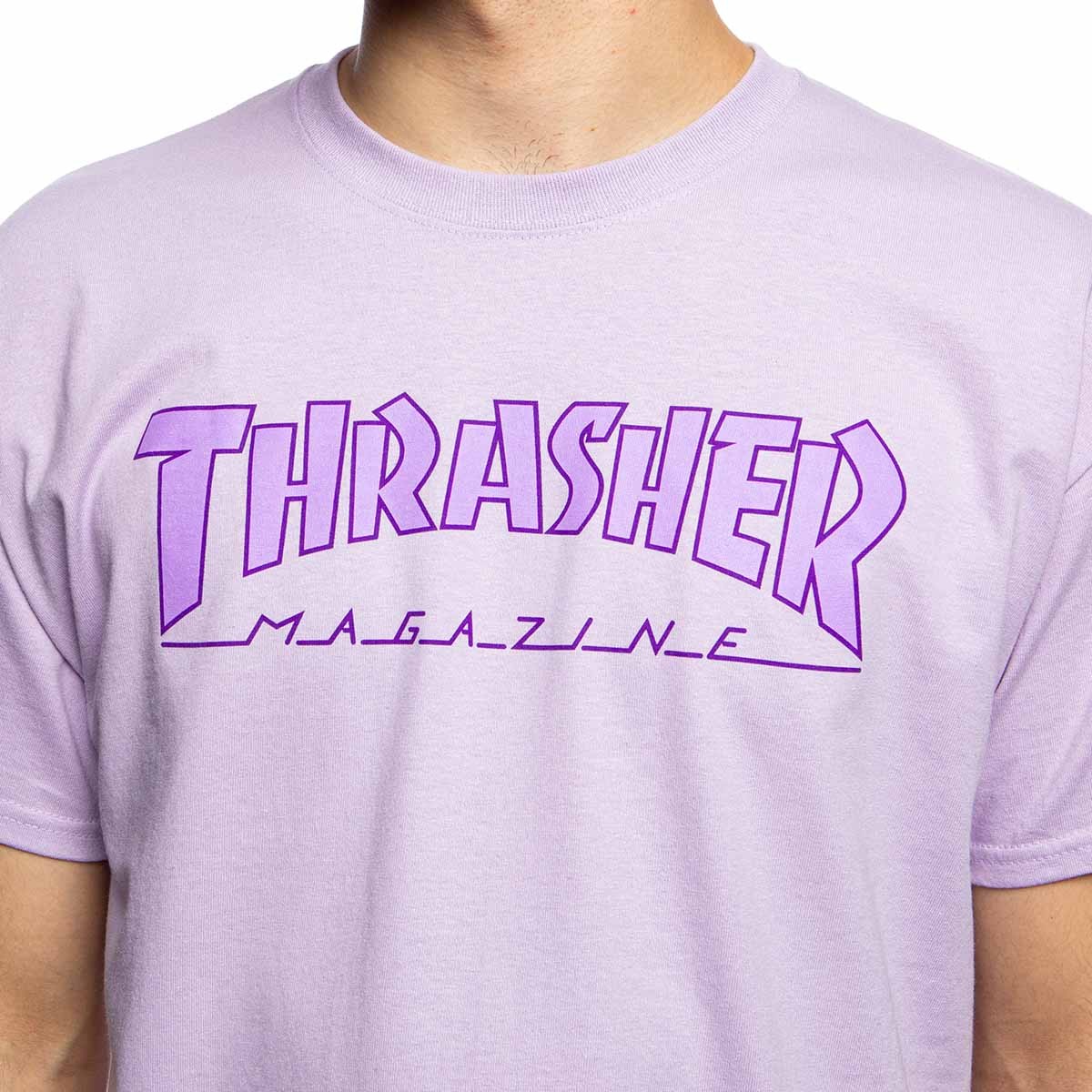 Thrasher Outlined Orchid T-Shirt 144877