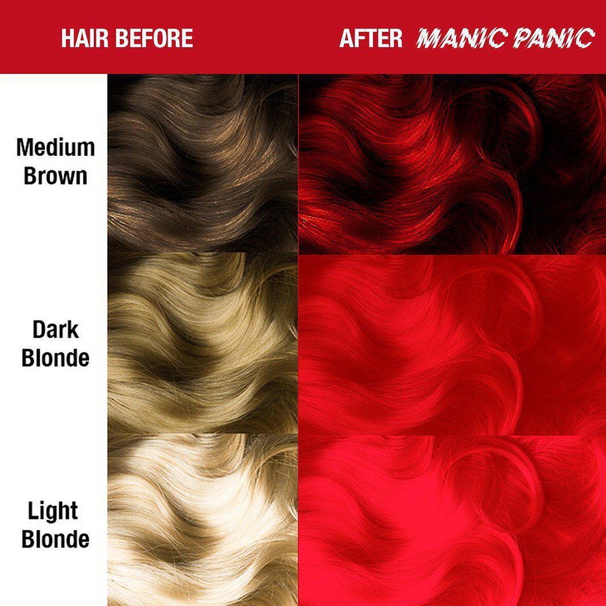 Manic Panic Pillarbox Red Saç Boyası HCR-11020