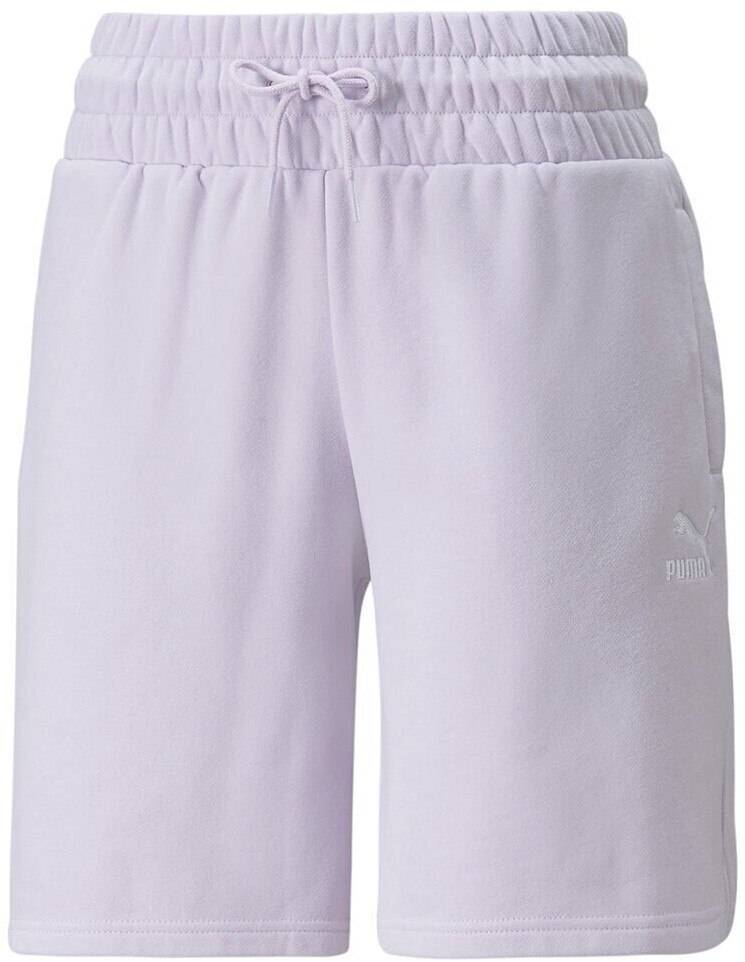 Puma Select Classics High Waist Longline Shorts (53351417) beige/white