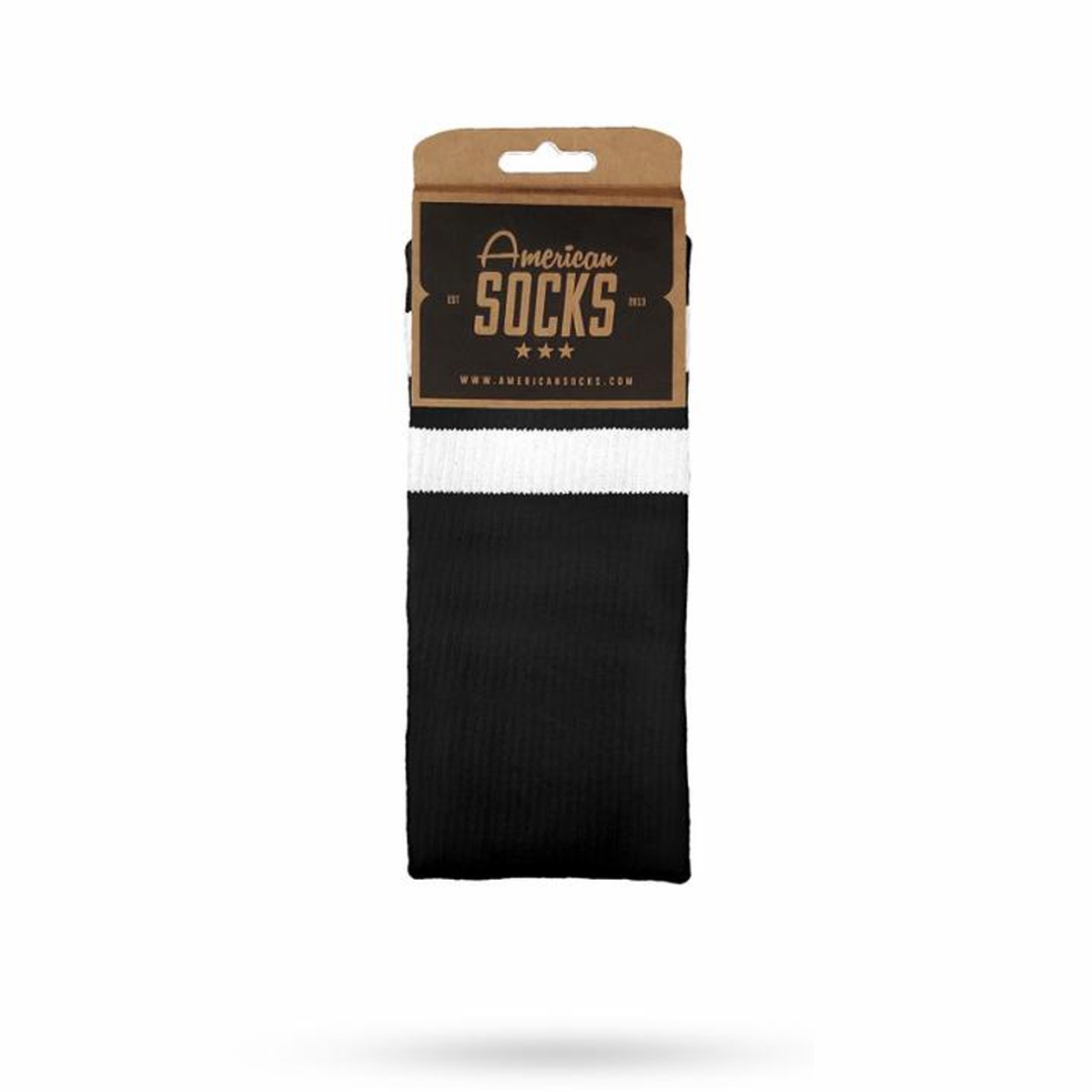 American Socks Back in Black I Mid High Çorap AS055
