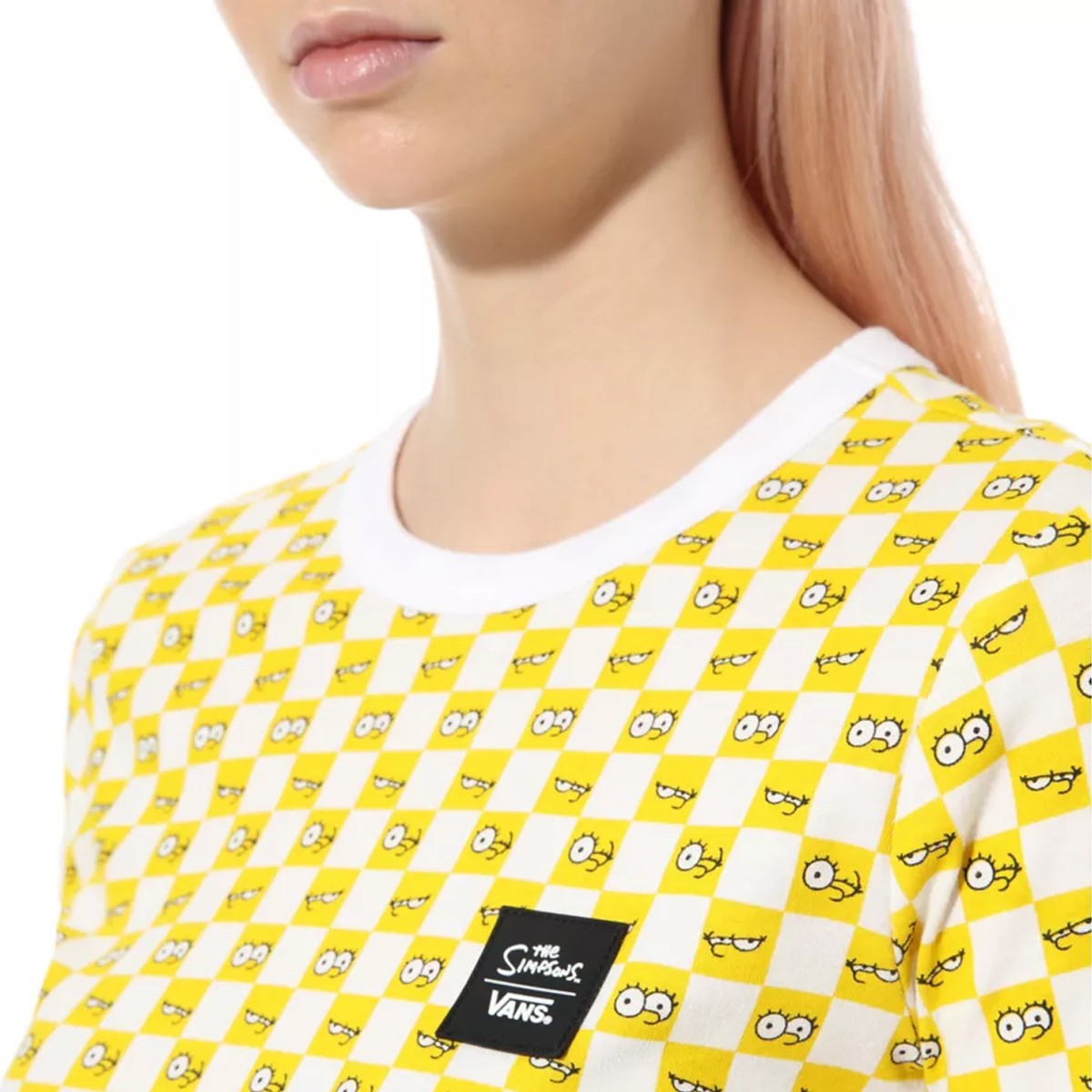 Vans x The Simpsons Check Eyes T-Shirt VN0A4V43ZZY1