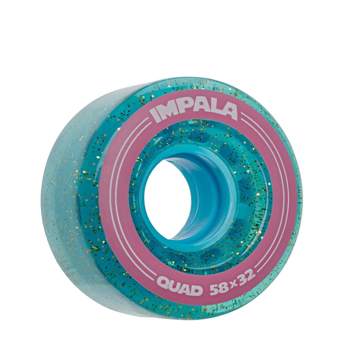 Impala Skate Holographic Glitter Wheels Quad Paten Tekerlek Seti IMPRWHEEL