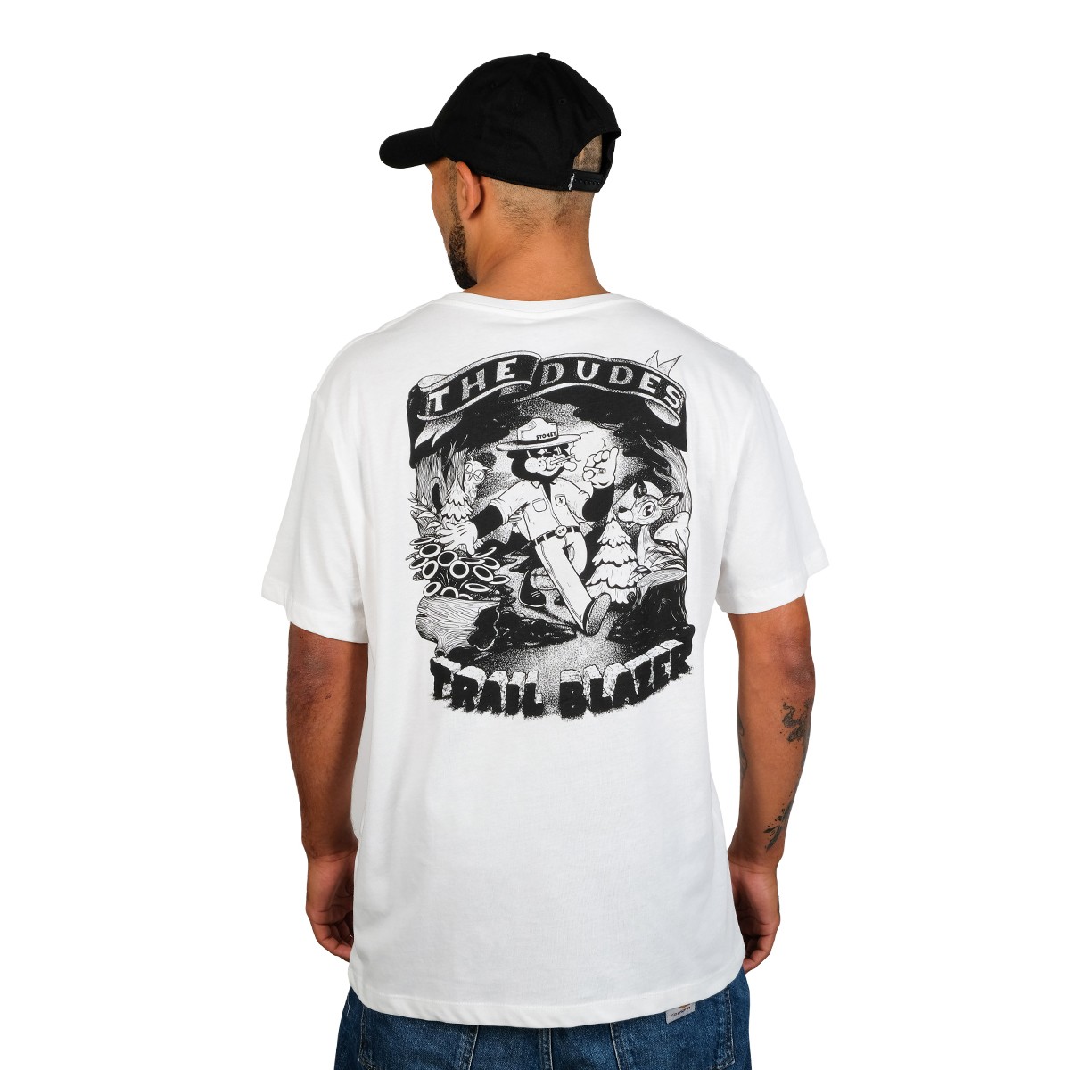 The Dudes Trail Blazer Off White T-Shirt 1003029