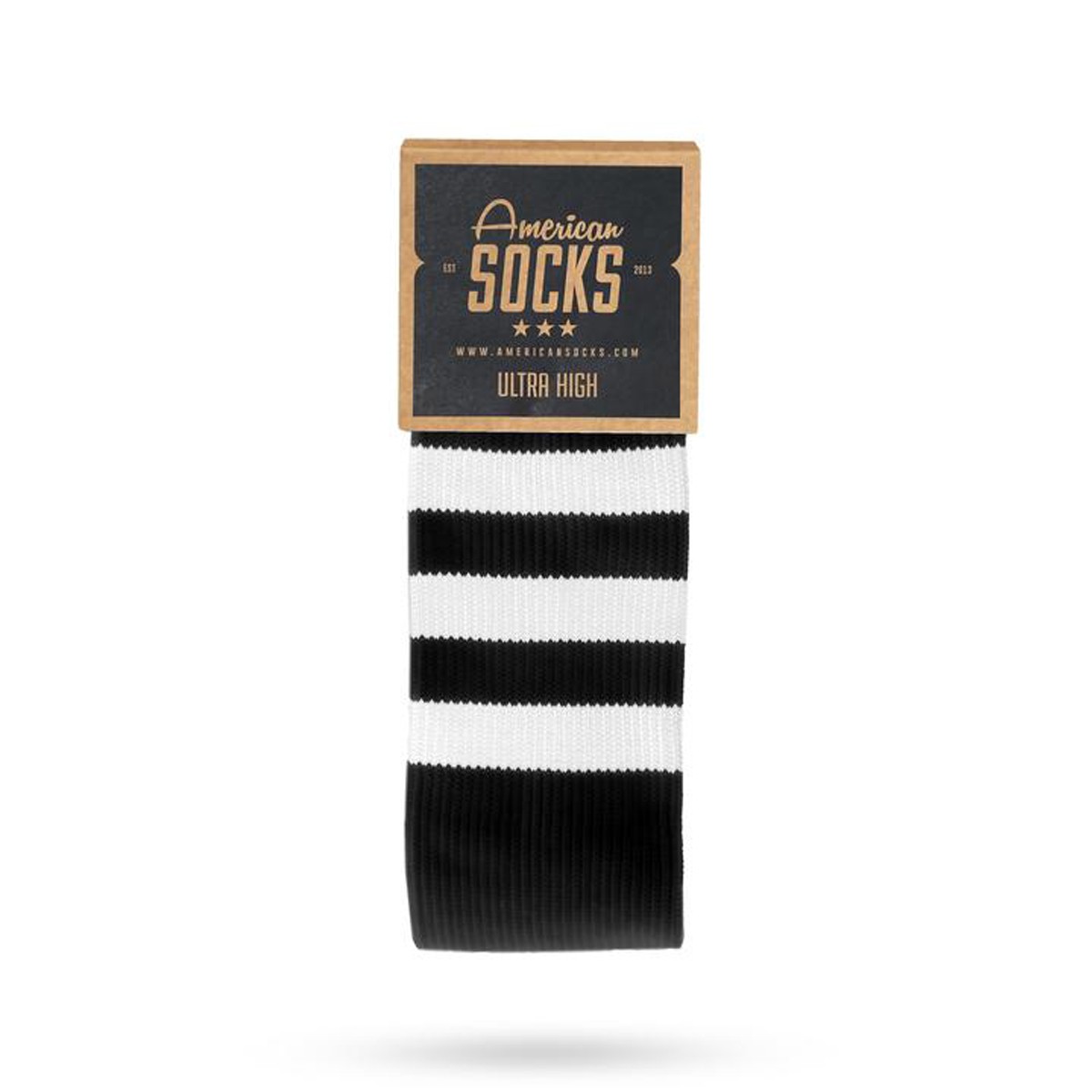American Socks Back In Black Ultra High Çorap AS017
