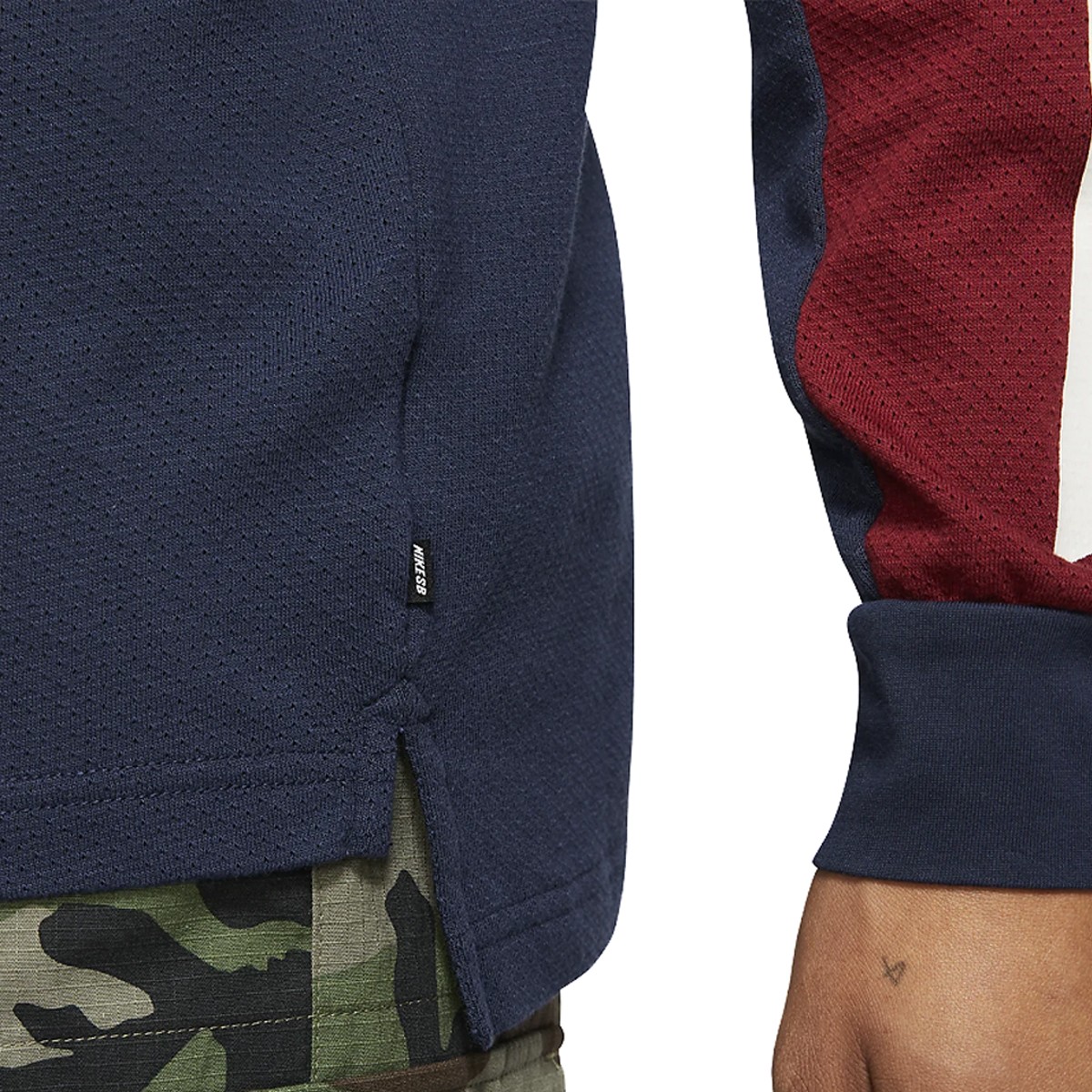 Nike SB Mesh Long Sleeve Top GFX Sweatshirt BV0110-451