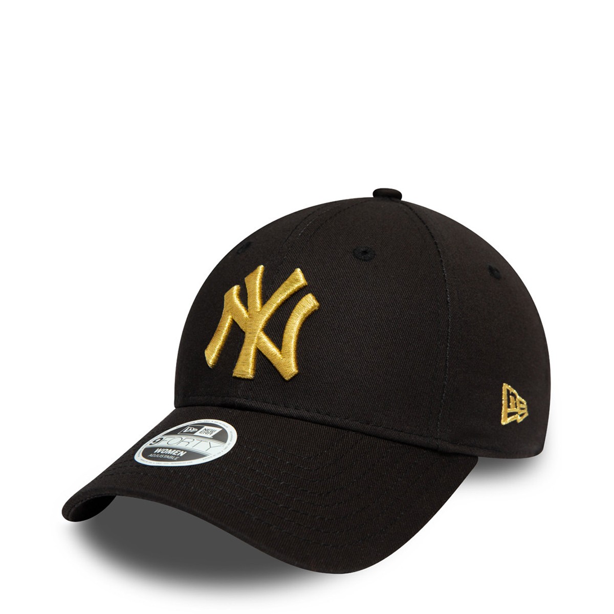 New Era New York Yankees Metallic Black 9FORTY Snapback Şapka 60141897