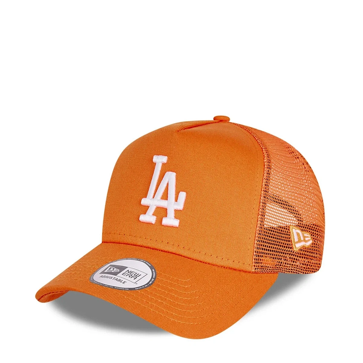 New Era Los Angeles Dodgers Tonal Orange A-Frame Trucker Şapka 60112705