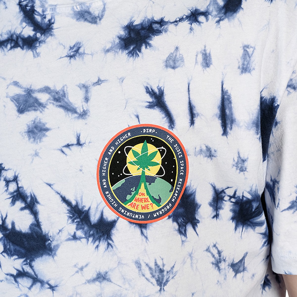 The Dudes Asstronaut Tie Blue T-Shirt 1010405