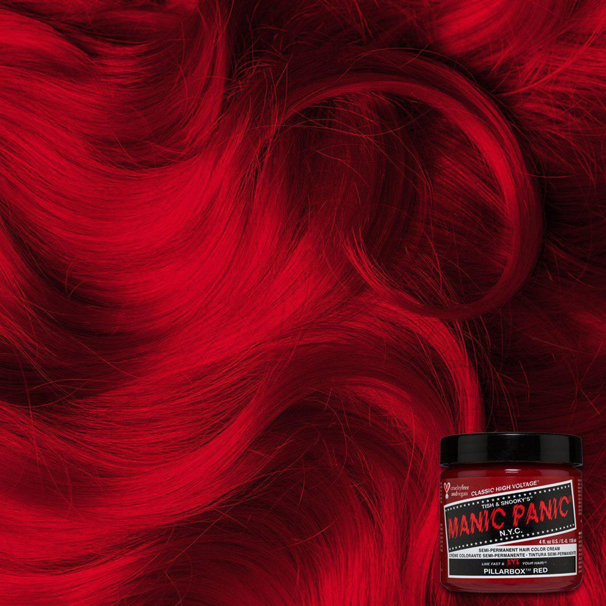 Manic Panic Pillarbox Red Saç Boyası HCR-11020