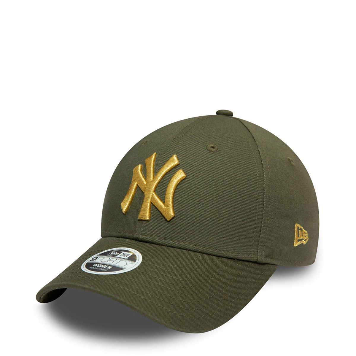 New Era New York Yankees Metallic Khaki 9FORTY Snapback Şapka 60141898