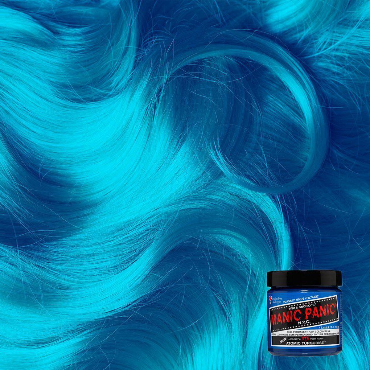 Manic Panic Atomic Turquoise Saç Boyası HCR-11002
