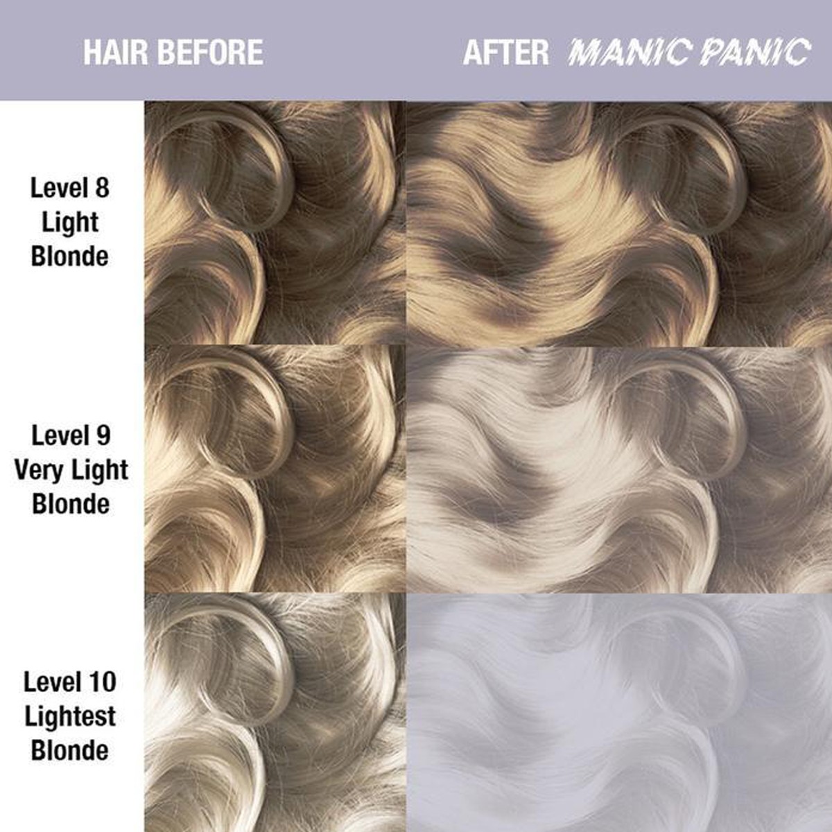 Manic Panic Silver Stiletto Saç Boyası HCR-11006