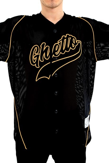 Ghetto Golden Black Jersey - JRS-60003