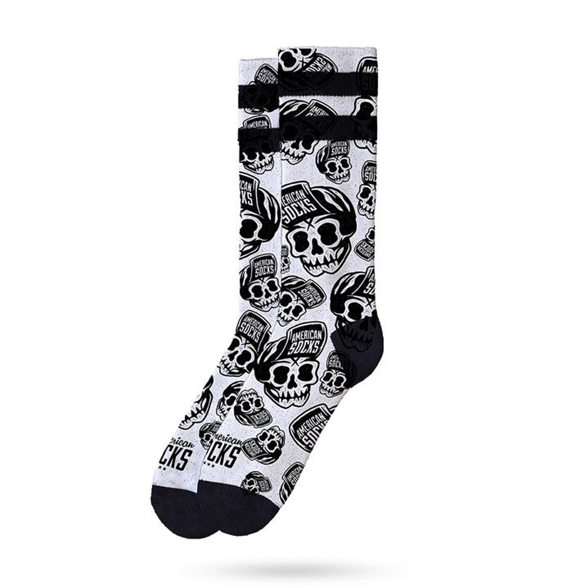 American Socks Skater Skull Signature Mid High Çorap AS048