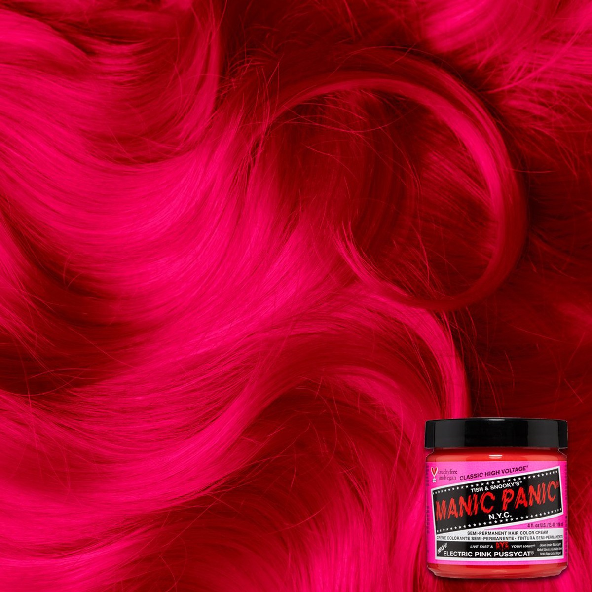 Manic Panic Electric Pink Pussycat Saç Boyası HRC-11098