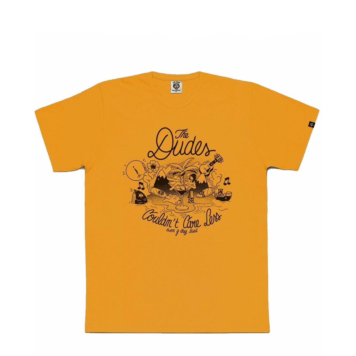 The Dudes Careless Yellow T-Shirt 1011439