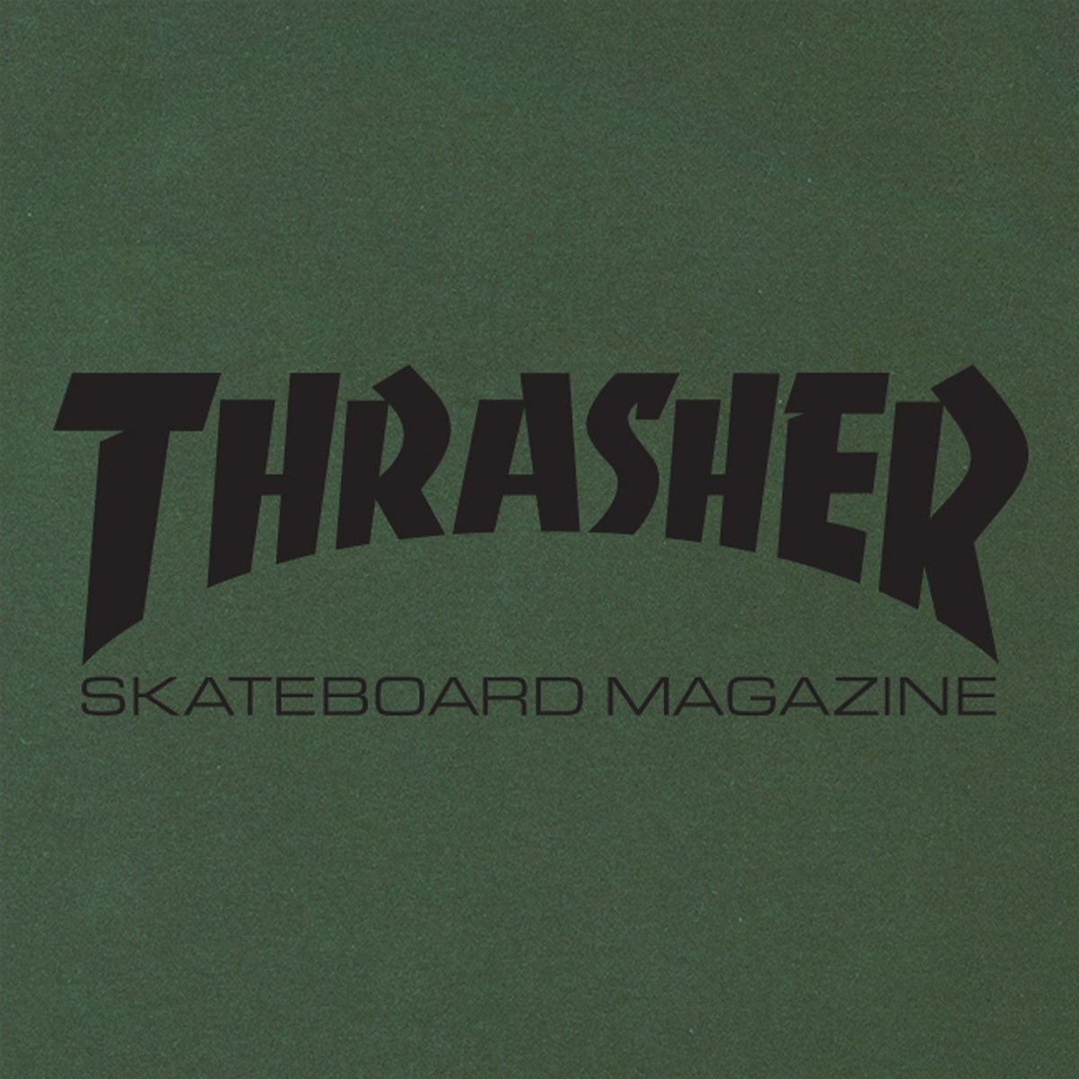 Thrasher Skate Mag Army T-Shirt 110101