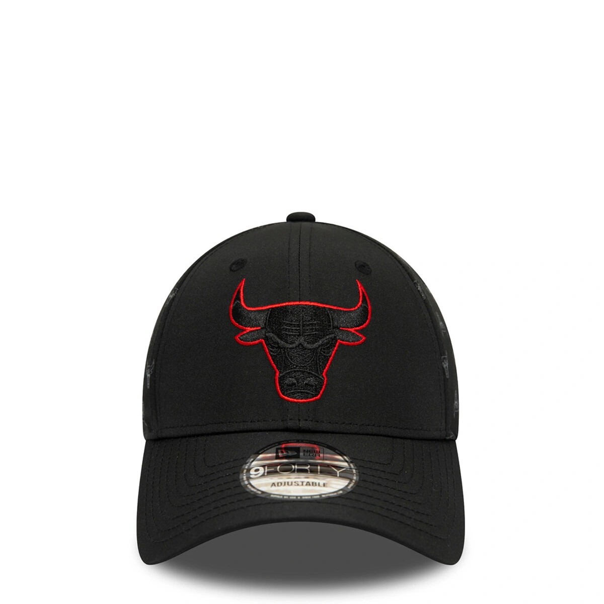 New Era Chicago Bulls Nylon Black 9FORTY Snapback Şapka 12490118