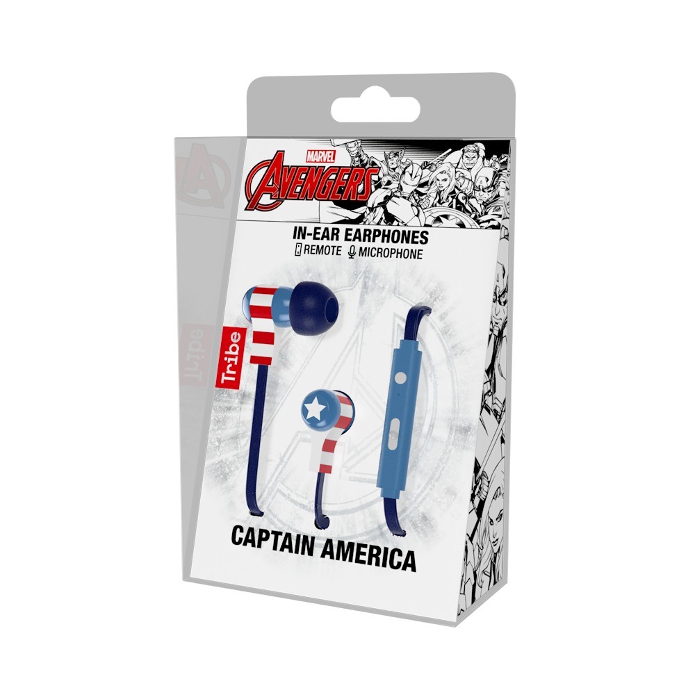 Tribe - Marvel Captain America IN-EAR EARPHONES