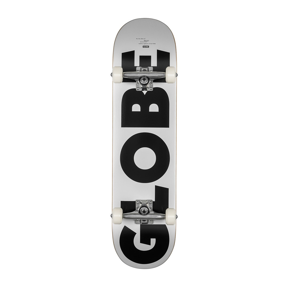 Globe G0 Fubar White/Black 8.0FU Complete Kaykay 10525402
