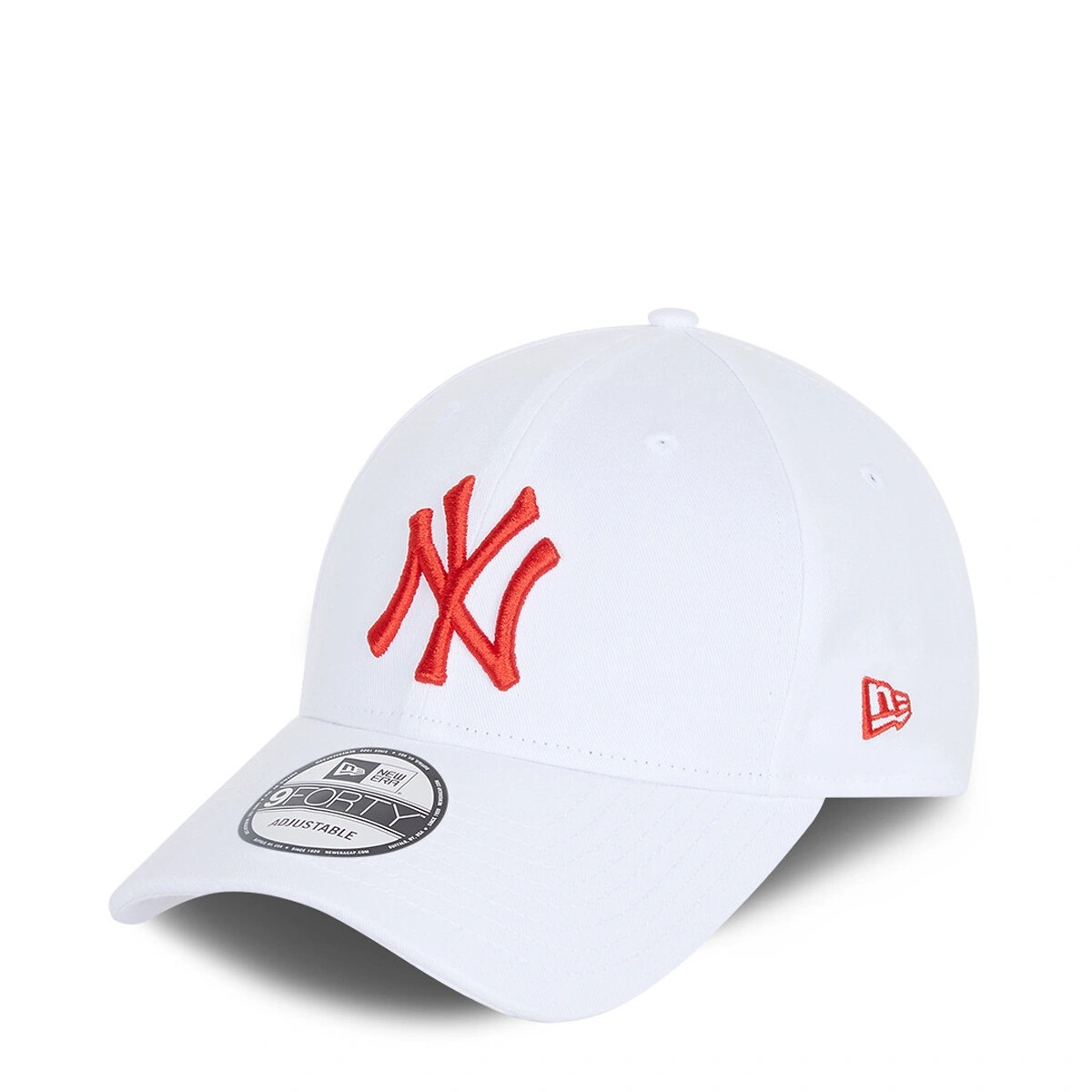 New Era New York Yankees White 9FORTY Snapback Şapka 60112609