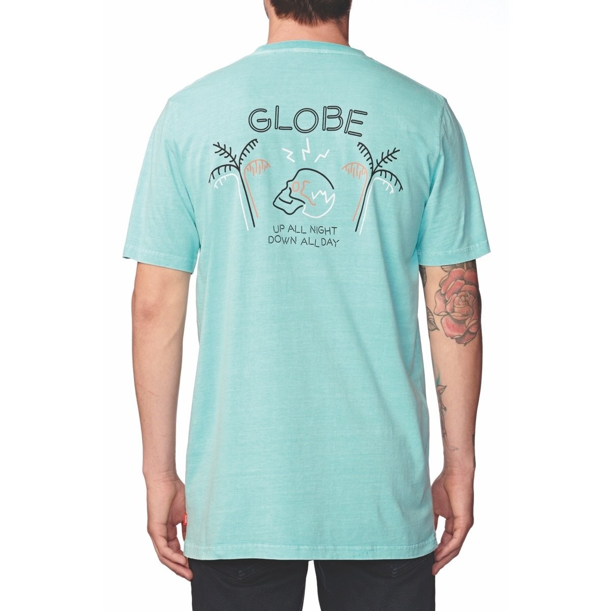 Globe Neon Dreams Washed Mint T-Shirt GB01910005